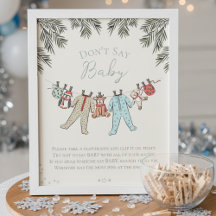 Dont Say Baby Winter Baby Showspiel