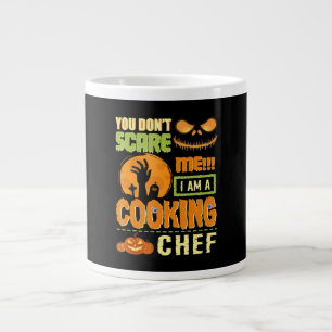 Dont Scare Cooking Koch Halloween Kostümgeschenk Jumbo-Tasse