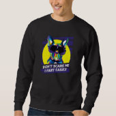 Dont Scare Me I Fart Easily French Bulldog Dog 1 Sweatshirt (Vorderseite)