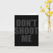 Dont Shoot Me Festival Apparel  Karte (Gelbe Blume)