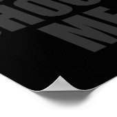 Dont Shoot Me Festival Apparel  Poster (Ecke)