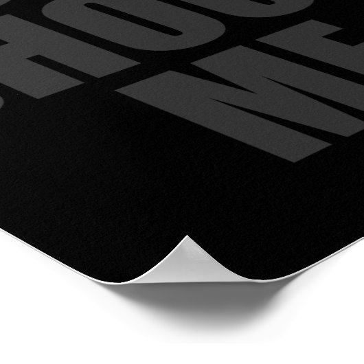 Dont Shoot Me Festival Apparel Poster (Ecke)