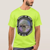 Dont Shoot Us Zebra Mountain T-Shirt (Vorderseite)