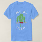 Dont Skip Leg Day Funny Frog by Tobe Fonseca T-Shirt (Design vorne)