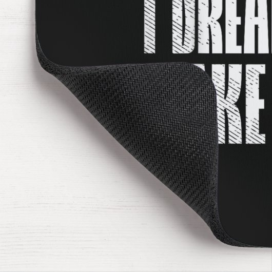 Dont Snore I Dream Im Jake Brake Truck Driver Truc Mousepad (Ecke)