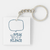 Don't Speak Schlüsselanhänger (Rückseite)