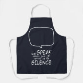 Don't Speak Schürze (Vorderseite)