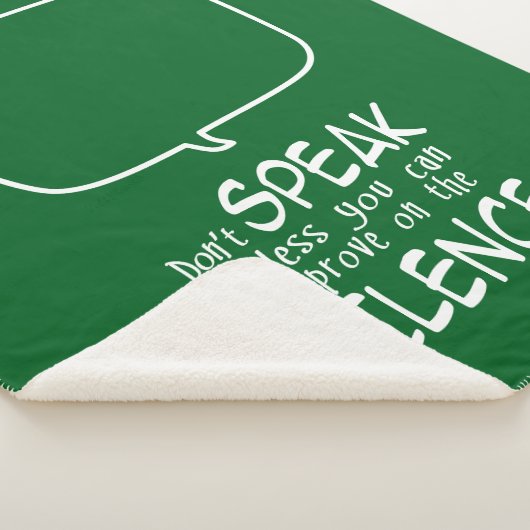 Don't Speak Sherpadecke (3/4)