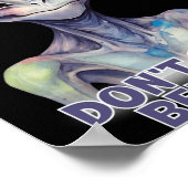 Dont Stop Believin Believe In Aliens  Poster (Ecke)