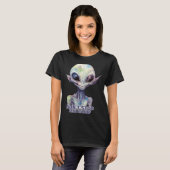 Dont Stop Believin Believe In Aliens  T-Shirt (Vorne ganz)