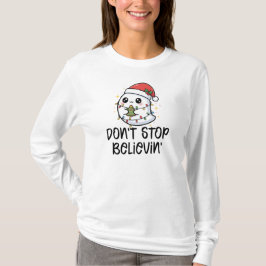 Don't Stop Believin', Christmas Ghost T-Shirt