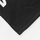 Dont Stop Believin Funny Santa Claus  Fleecedecke (Ecke)