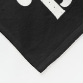 Dont Stop Believin Santa Funny Christmas  Fleecedecke (Ecke)