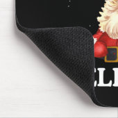 Don't Stop Believing Santa Funny Santa Claus Face Mousepad (Ecke)