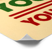 Don't Stop Gardening Poster (Ecke)