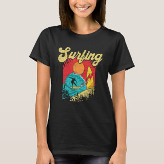 Don't Stop Surfing Extreme Sports Sea Waves Surfer T-Shirt