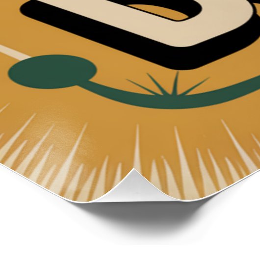 Don't Stop When You're Tired Poster (Ecke)