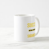 Don't Succeed Statistically Significant Science Pu Kaffeetasse (VorderseiteRechts)