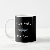Dont Take The Bait Mullet Fish Artwork Painting  Kaffeetasse (Links)