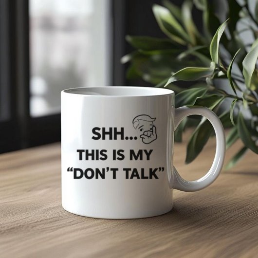 Don't Talk - Funny Introvertieren Coffee Tasse
