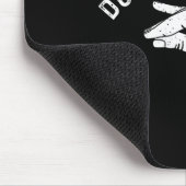 Don't Talk To Me Funny Italian Hand Silence Sign S Mousepad (Ecke)