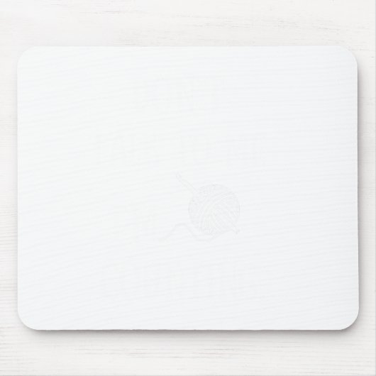 Dont Talk To Me Im Counting Funny Crochet  Mousepad (Vorne)