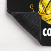 Don't Talk To Me I'm Counting _ Funny Knitting Cro Mousepad (Ecke)