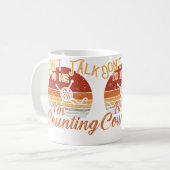Dont Talk To Me. Im Counting  Knit Yarn Crochet Kaffeetasse (Vorderseite Links)