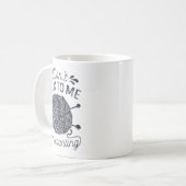 Don't Talk To Me I'm Counting Knitting Lover Knitt Kaffeetasse (Vorderseite Links)