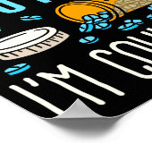 Dont Talk To Me Im Counting Pharmacist Pharmacy  Poster (Ecke)