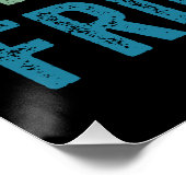 Don't Talk To Me I'm Not Friendly Poster (Ecke)