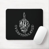 Don't Talk To Me When I'm Overstimulated - Front A Mousepad (Mit Mouse)