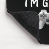 Don't Talk To Me While I'm Gaming Video Games Mousepad (Ecke)