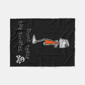 Dont Tease The Rates  Fleecedecke (Vorderseite (Horizontal))