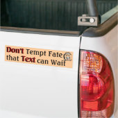 Don't Tempt Fate 3 Autoaufkleber (Auf Lkw)
