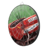 Dont Text & Drive Rick London Funny Dartscheibe (Vorderseite rechts)