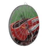 Dont Text & Drive Rick London Funny Dartscheibe (Vorderseite Links)