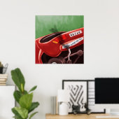 Dont Text & Drive Rick London Funny Poster (Heimbüro)