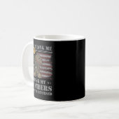 Don't Thank Me Veteran Thank My Brothers Quote Bac Kaffeetasse (Vorderseite Links)