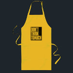 Don't think too much logo on apron lange schürze<br><div class="desc">For the chef in you,  this is the perfect apron.</div>