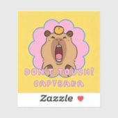 DON'T TOUCH! AUFKLEBER (Blatt)