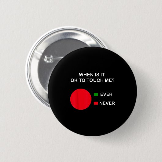 Don't Touch Me - Never Touch Me Circle Graph Intro Button (Vorne & Hinten)