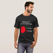 Don't Touch Me - Never Touch Me Circle Graph Intro T-Shirt (Vorne ganz)