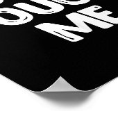 Don't Touch Me Shirt Introvert Gifs Poster (Ecke)