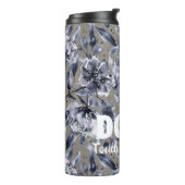 DON'T Touch My Coffee-Floral Thermal Tumbler Thermosbecher (Nach links gedreht)