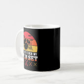 Dont Touch My Drums Shirt Funny Drumming Drummer  Kaffeetasse (Vorderseite Links)
