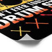 Dont Touch My Drums Shirt Funny Drumming Drummer  Poster (Ecke)