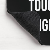 Don't Touch My Ginger Ale Funny Food Foodie Premiu Mousepad (Ecke)