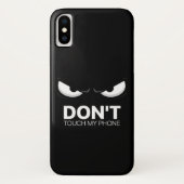 DON'T TOUCH MY PHONE Case-Mate iPhone HÜLLE (Rückseite)