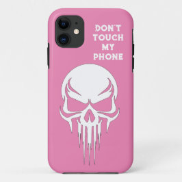 Don't touch my phone pink Funda para iPhone / iPad Case-Mate iPhone Hülle